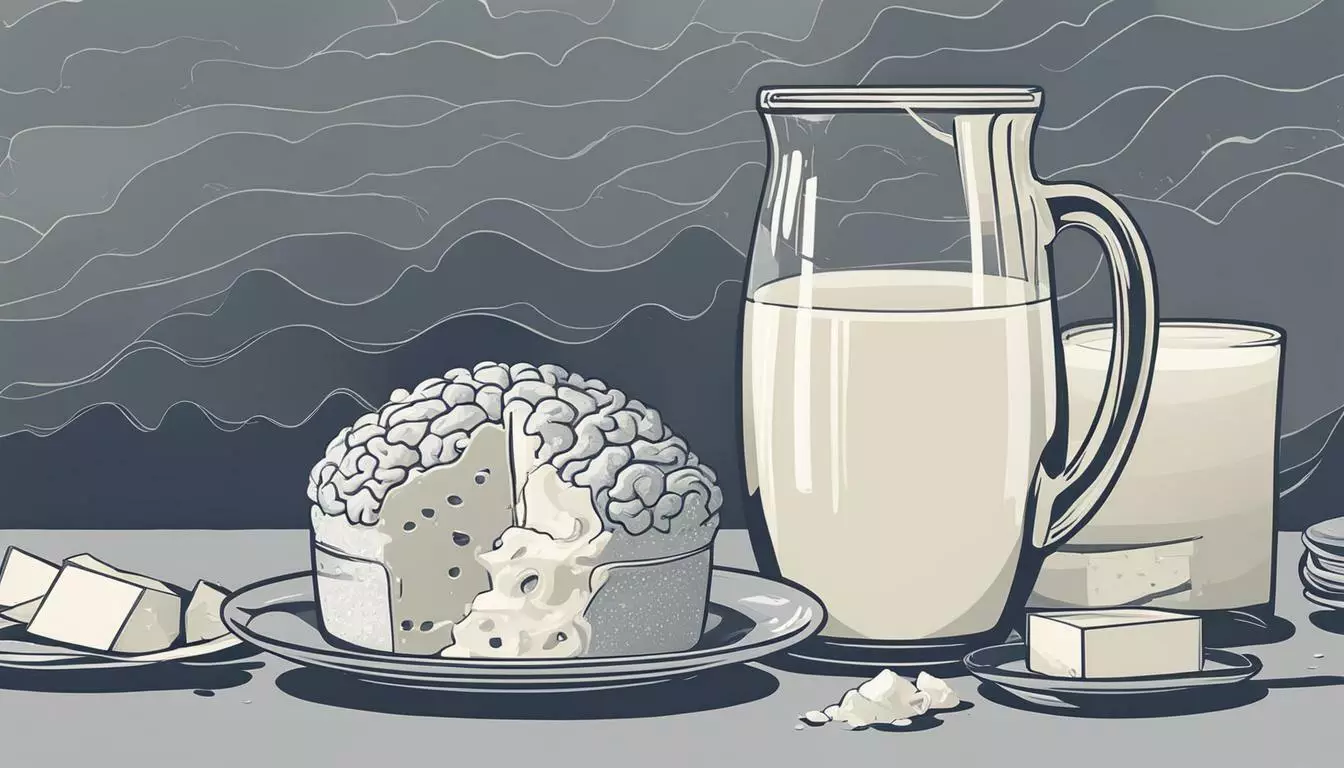 dairy and brain fog